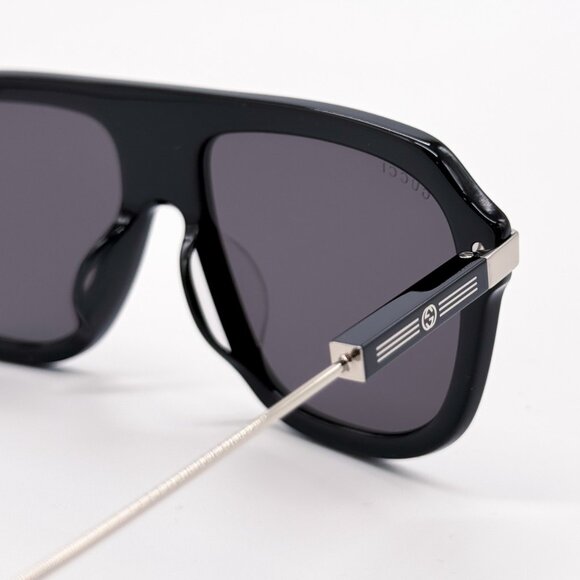 NEW GUCCI GG1309S 005, UNISEX SHIELD SUNGLASSES GUCCI - Picture 9 of 13